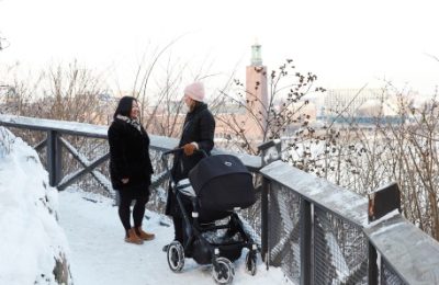 Monteliusvägen auf Södermalm in Stockholm